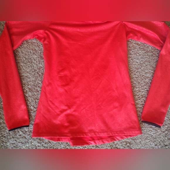 Nike Pro Dri-fit Running Angle Zip Long Sleeve Pullover - Picture 5 of 12